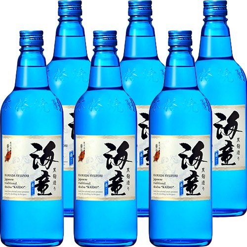 濱田酒造 芋焼酎 海童 蒼 ブルー 720ml×6本 u-yu