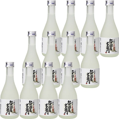 中野BC 純米 生貯蔵酒 紀伊国屋文左衛門 300ml×12本 和歌山 1ケース u-yu
