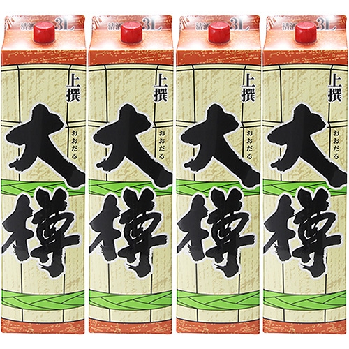 中野BC 上撰 大樽 3L パック 3000ml×4本 和歌山 1ケース u-yu