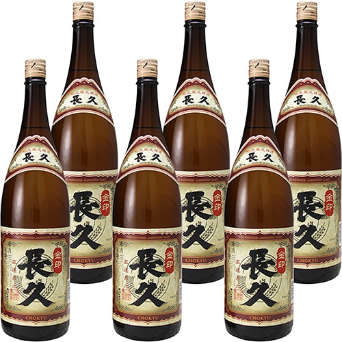 中野BC 長久 金印 1.8L瓶 1800ml×6本 和歌山 u-yu