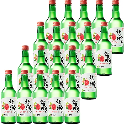 眞露 チャミスル グレープフルーツ 360ml×20本 1ケース u-yu