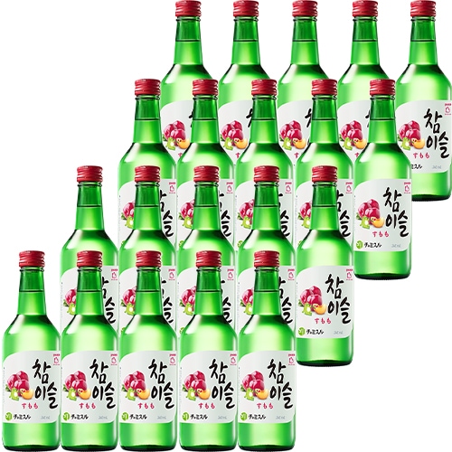 眞露 チャミスル すもも 360ml×20本 1ケース u-yu