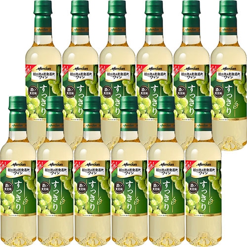 メルシャン 酸化防止剤無添加ワイン すっきり白 ペットボトル 720ml×12本 1ケース u-sa