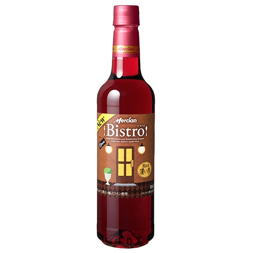 メルシャン ビストロ 深みの濃い赤 ペットボトル 720ml×12本 u-sa