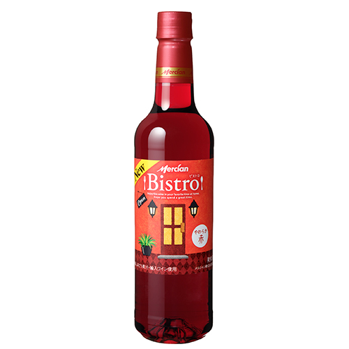 メルシャン ビストロ やわらか赤 ペットボトル 720ml×12本 u-sa