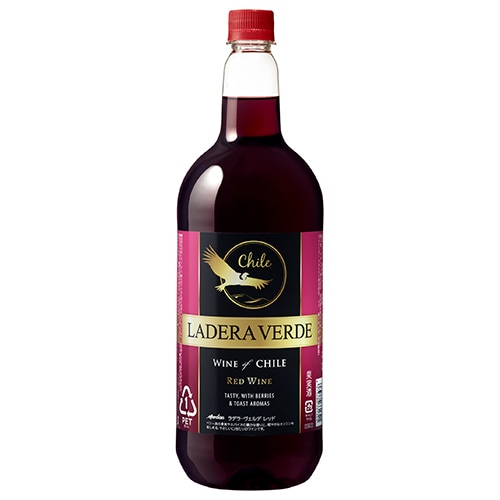 メルシャン ラデラ・ヴェルデ レッド 1.5Lペットボトル 1500ml×6本 1ケース チリ u-yu