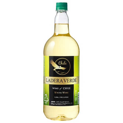 メルシャン ラデラ・ヴェルデ ホワイト 1.5Lペットボトル 1500ml×6本 1ケース チリ u-yu