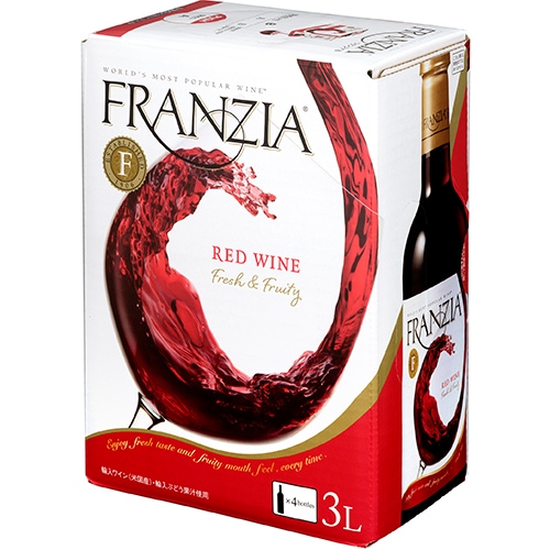 メルシャン フランジア 赤 3L BIB バッグインボックス 3000ml×4本 u-yu