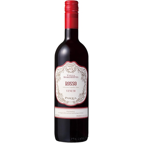 パスクア ヴィッラ・ボルゲッティ ロッソ・ヴェネト 赤 750ml×12本 イタリア u-yu