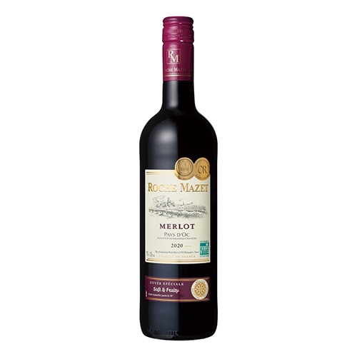 ロシュ・マゼ メルロー 赤 750ml×12本 フランス u-yu