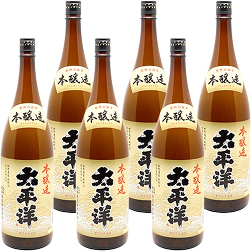尾崎酒造 太平洋 本醸造 1.8L瓶 1800ml×6本 和歌山 u-yu