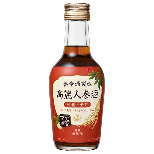 養命酒 高麗人参酒 200ml×24本 1ケース u-yu
