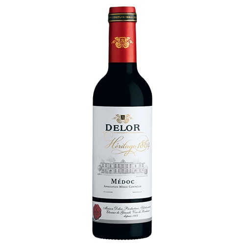 デロー メドック 赤 ハーフ 375ml×12本 フランス u-yu