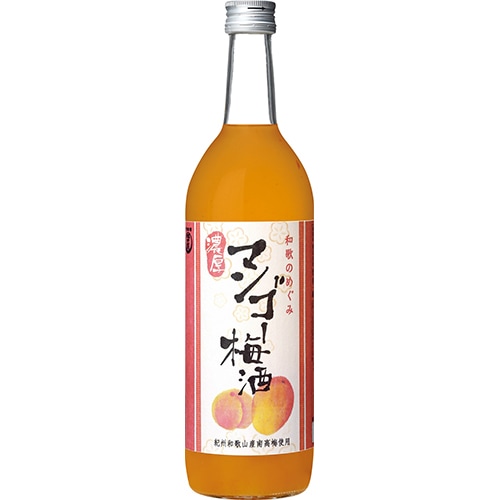 世界一統 和歌のめぐみ 濃厚マンゴー梅酒 720ml×6本 和歌山 u-yu