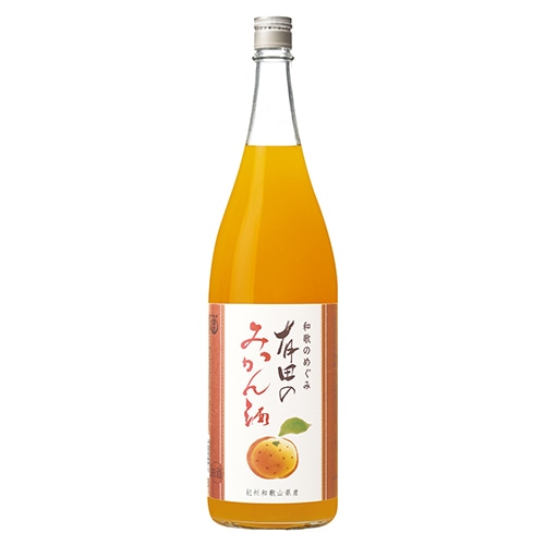 世界一統 和歌のめぐみ 有田のみかん酒 1.8Ｌ瓶 1800ml 和歌山 u-yu