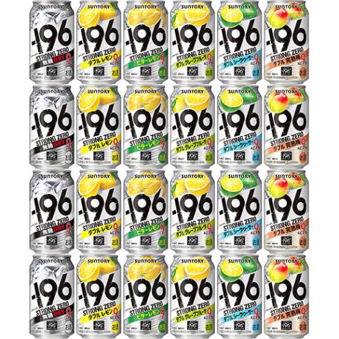 サントリー －196シリーズ 24本セット 350ml×24本（6種×各4本） チューハイセット u-sa