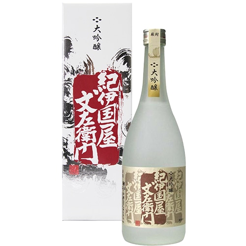 中野BC 大吟醸 紀伊国屋文左衛門 紅 720ml×6本 化粧箱入 和歌山 u-yu