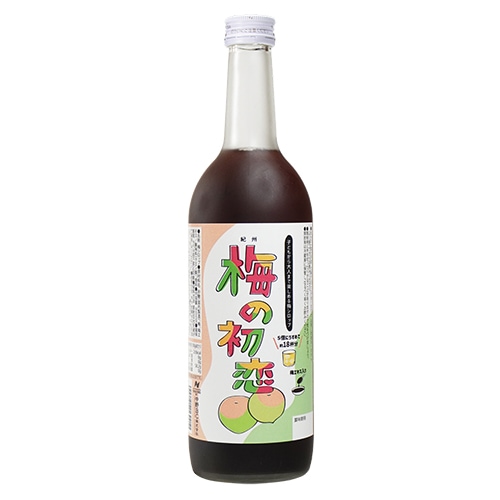 中野BC 紀州 梅の初恋 720ml×6本 梅シロップ 梅ジュース 和歌山 u-yu