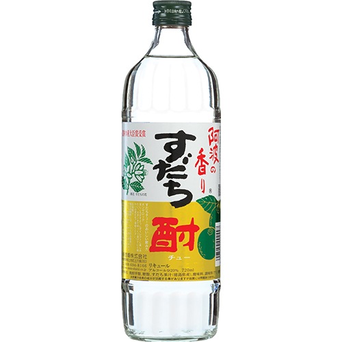 日新酒類 阿波の香り すだち酎 720ml×6本 u-yu