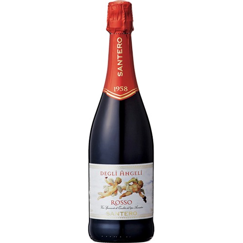 天使のロッソ 750ml イタリア スパークリング 赤 u-yu