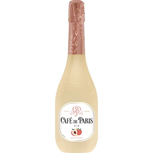 カフェ・ド・パリ ピーチ 750ml×6本 スパークリング u-yu
