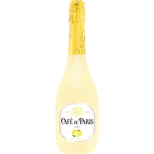 カフェ・ド・パリ レモン 750ml×6本 スパークリング u-yu