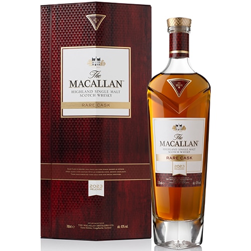 未開栓 MACALLAN レアカスク 2022リリース 700ml 箱付き ザ・マッカラン レアカスク 700ml ギフトボックス入 正規品 シングル