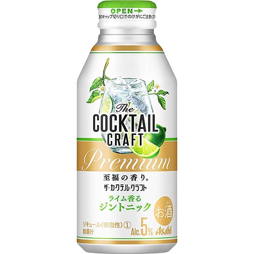 アサヒ ザ・カクテルクラフト ライム香るジントニック 400ml×24本