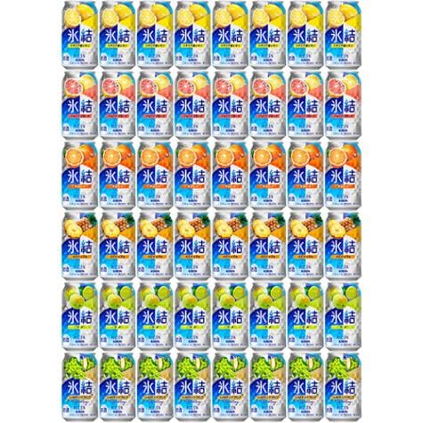 キリン 氷結シリーズ 48本セット 350ml×48本（6種×各8本） チューハイセット u-yu