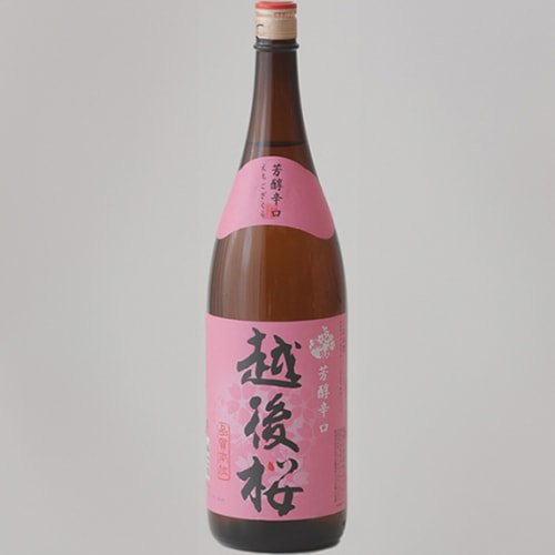 越後桜酒造 普通酒 越後桜 1.8L瓶 1800ml 新潟 u-yu