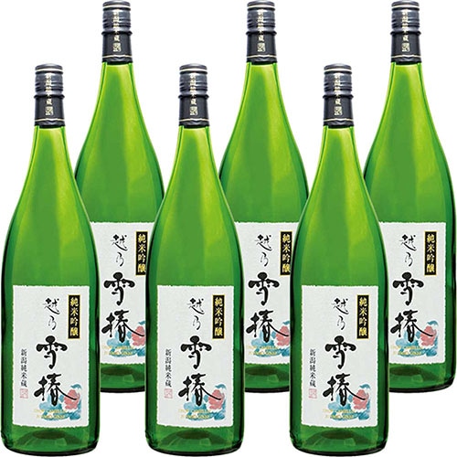 雪椿酒造 純米吟醸 越乃雪椿 「花」 1.8L瓶 1800ml×6本 新潟 u-yu