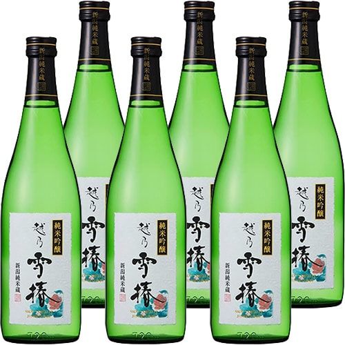 雪椿酒造 純米吟醸 越乃雪椿 「花」 720ml×6本 1ケース 新潟 u-yu