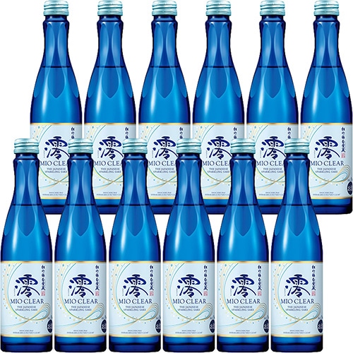 宝酒造 松竹梅 白壁蔵 澪 CLEAR 300ml×12本 スパークリング清酒 u-yu