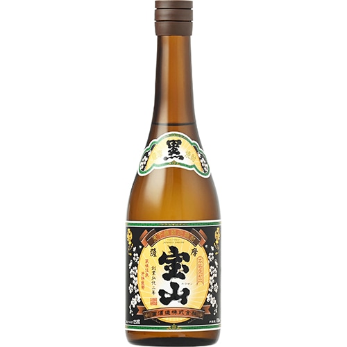 西酒造 芋焼酎 薩摩宝山 黒麹仕込 25度 720ml×12本 鹿児島 u-yu