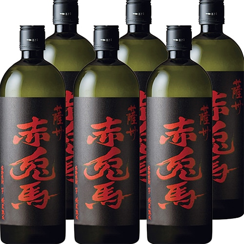 濱田酒造 芋焼酎 赤兎馬 25度 720ml×6本 1ケース u-yu