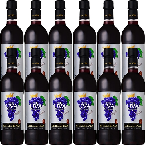 サントリー ザ・ウーヴァ レッド 720ml×12本 ケース ペットボトル 赤ワイン u-sa