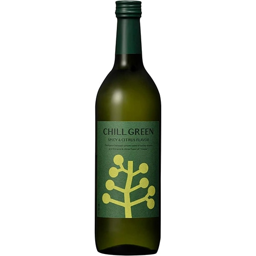 濱田酒造 麦焼酎 チルグリーン 720ml×6本 ケース CHILL GREEN spicy & citrus u-yu