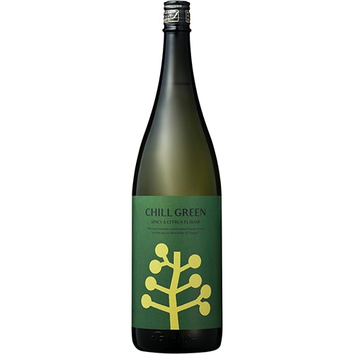濱田酒造 麦焼酎 CHILL GREEN spicy & citrus 1.8L瓶 1800ml チルグリーン u-yu