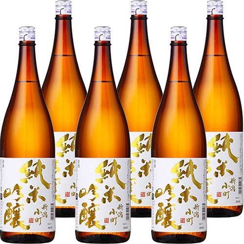 高野酒造 新潟小町 純米吟醸 1.8L瓶 1800ml×6本 ケース 新潟 日本酒 u-yu