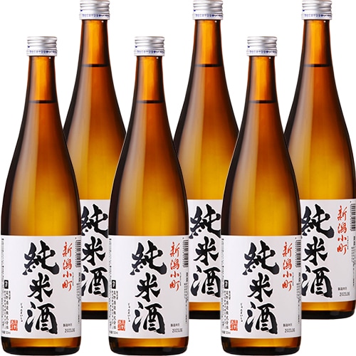 高野酒造 新潟小町 純米酒 1.8L瓶 1800ml×6本 ケース 新潟 日本酒 u-yu