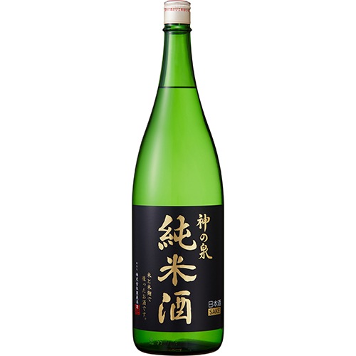 東亜酒造 神の泉 純米酒 1.8L瓶 1800ml 埼玉 日本酒 u-yu