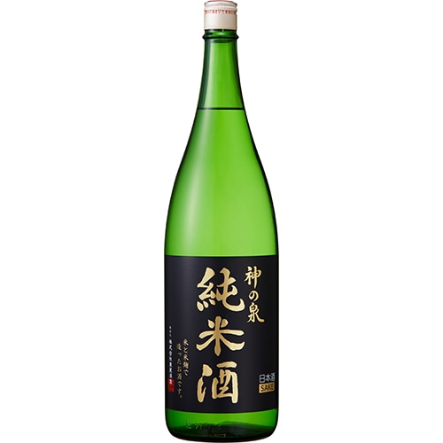 東亜酒造 神の泉 純米酒 1.8L瓶 1800ml×6本 1ケース 埼玉 日本酒 u-yu