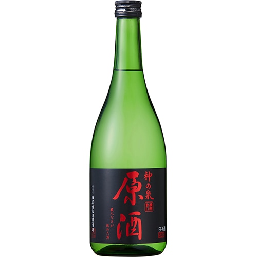 東亜酒造 神の泉 原酒 720ml×6本 ケース 埼玉 日本酒 u-yu