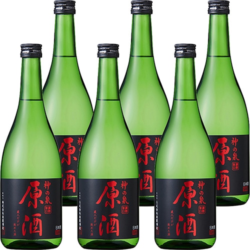 東亜酒造 神の泉 原酒 720ml×6本 1ケース 埼玉 日本酒 u-yu