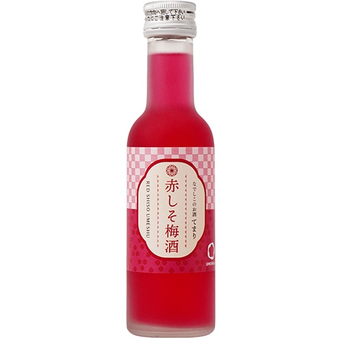 中野BC なでしこのお酒 てまり 赤しそ梅酒 180ml×12本 和歌山 リキュール u-yu