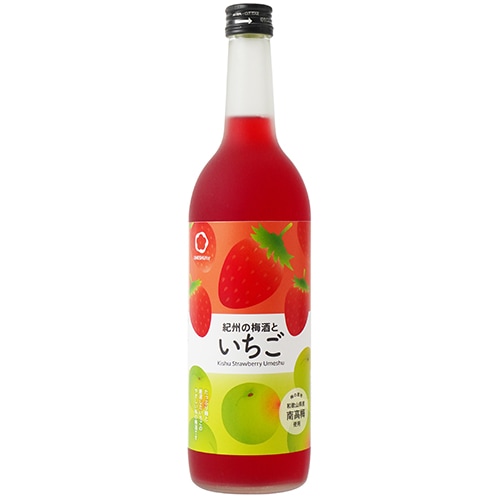 中野BC 紀州の梅酒といちご 720ml×6本 和歌山 リキュール u-yu