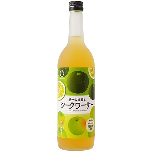 中野BC 紀州の梅酒とシークヮーサー 720ml×6本 和歌山 リキュール u-yu