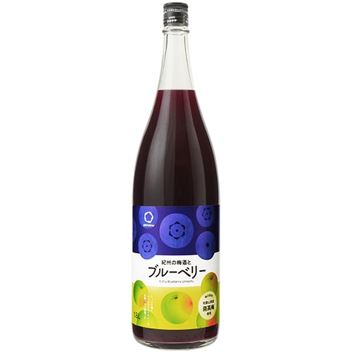 中野BC 紀州の梅酒とブルーベリー 1.8L瓶 1800ml 和歌山 リキュール u-yu
