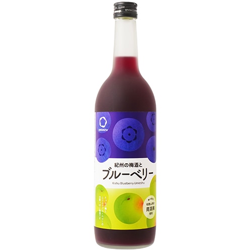 中野BC 紀州の梅酒とブルーベリー 720ml×6本 和歌山 リキュール u-yu