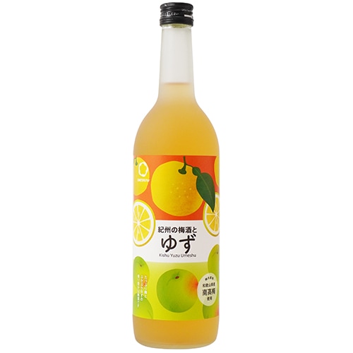 中野BC 紀州の梅酒とゆず 720ml×6本 和歌山 リキュール u-yu